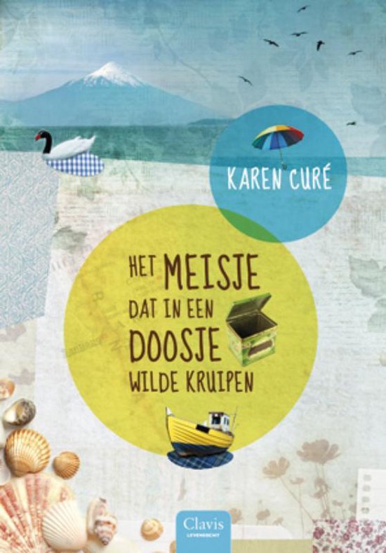 Het meisje dat in een doosje wilde kruipen