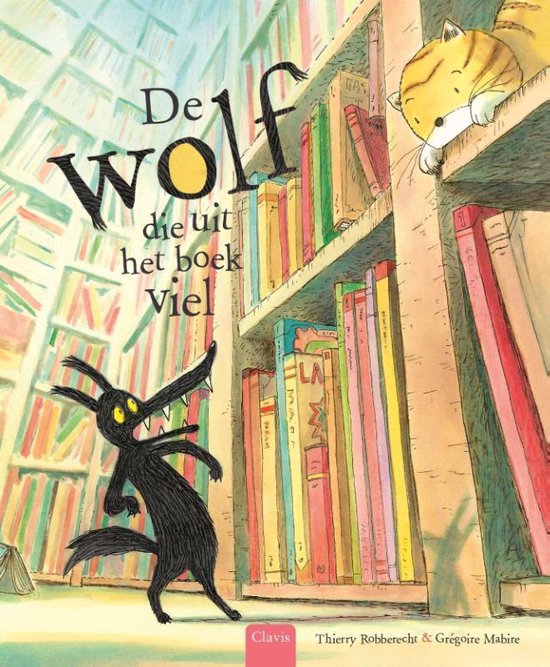 De wolf die uit het boek viel