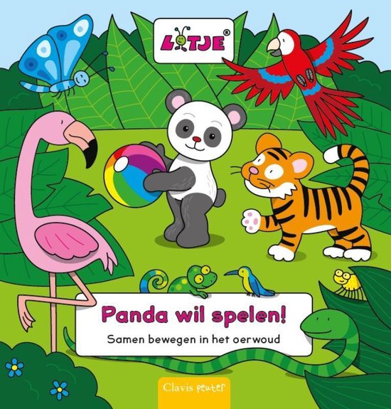 Panda wil spelen!