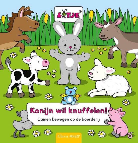 Konijn wil knuffelen!