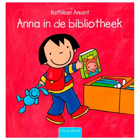 Anna  -   Anna in de bibliotheek