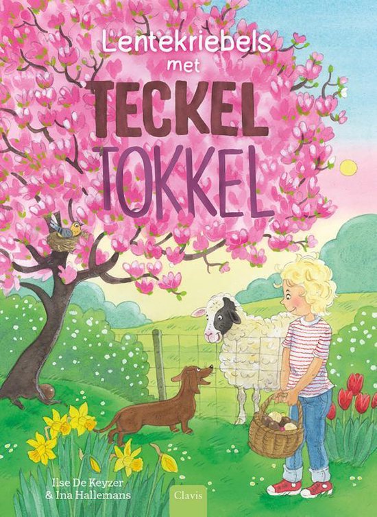 Teckel Tokkel  -   Lentekriebels met teckel Tokkel