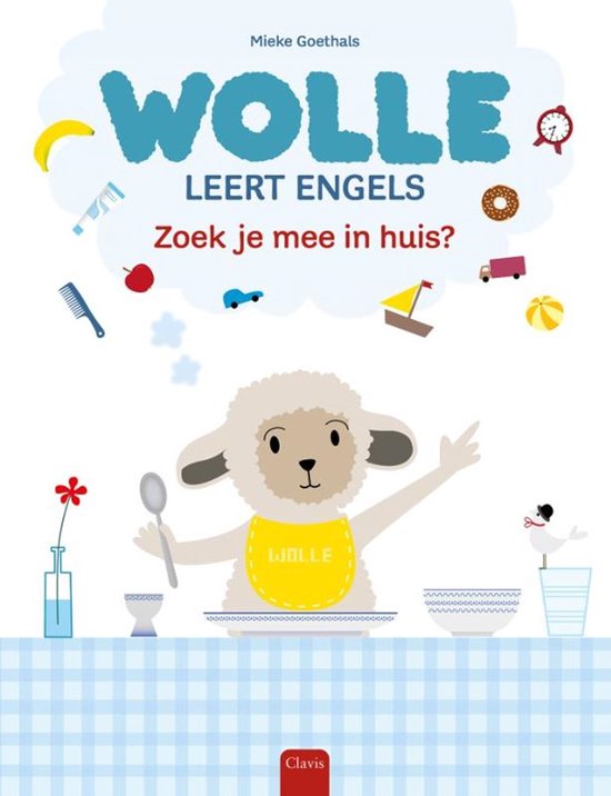 Wolle leert Engels  -   Zoek je mee in huis?