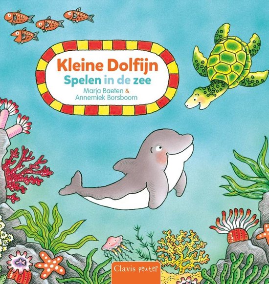 Kleine Dolfijn - Spelen in de zee