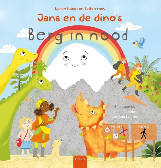 Leren lezen en tellen met Jana en de dino's - Berg in nood