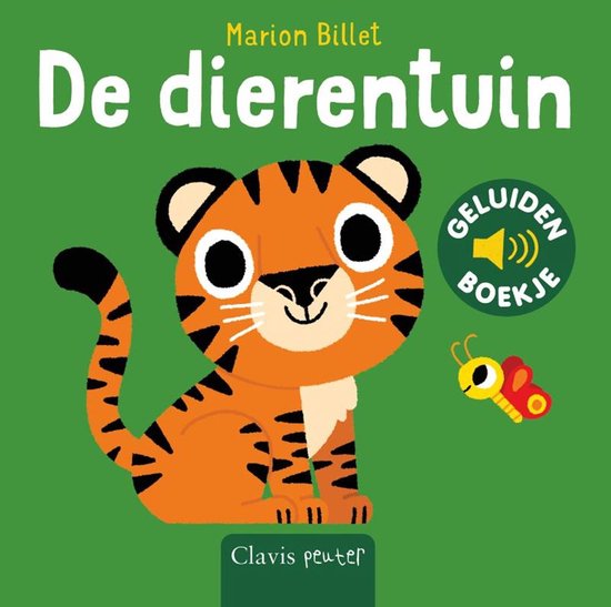 Geluidenboek: De dierentuin. 1+