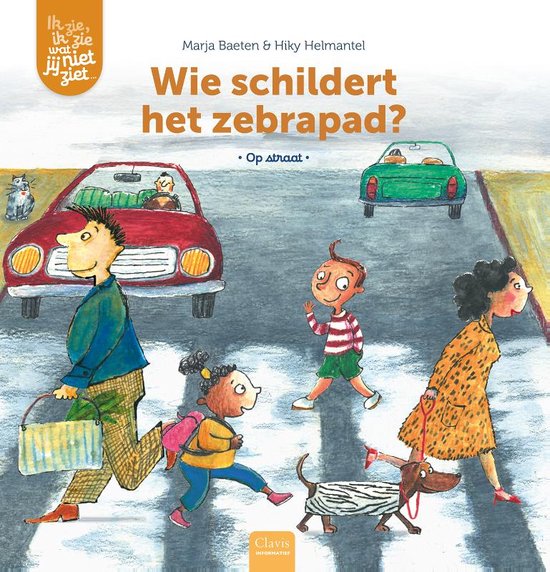 Ik zie, ik zie wat jij niet ziet... - Wie schildert het zebrapad?