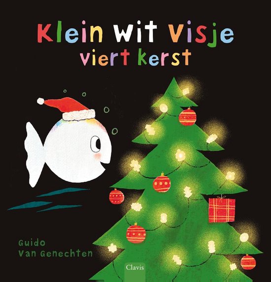 Klein wit visje - Klein wit visje viert Kerst