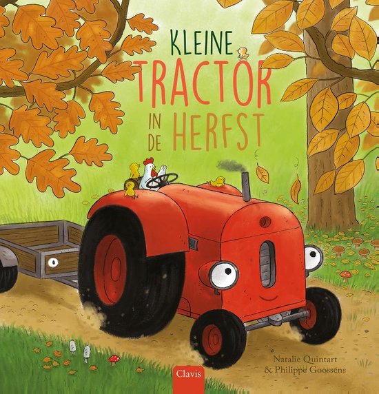 Kleine Tractor - Kleine Tractor in de herfst