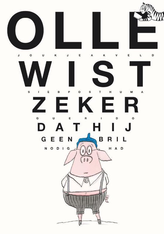 Tijgerlezen  -   Olle wist zeker dat hij geen bril nodig had