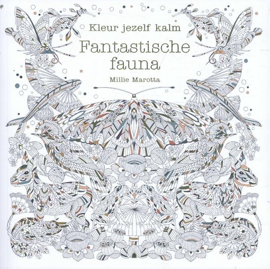 Kleur jezelf kalm  -   Fantastische fauna