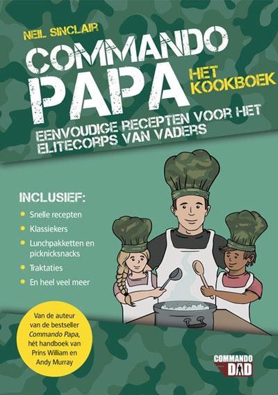 Commando papa-het kookboek