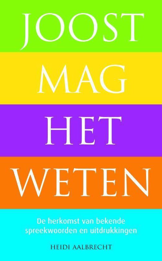 Joost mag het weten