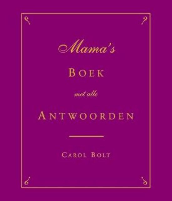 Mama's Boek met alle antwoorden