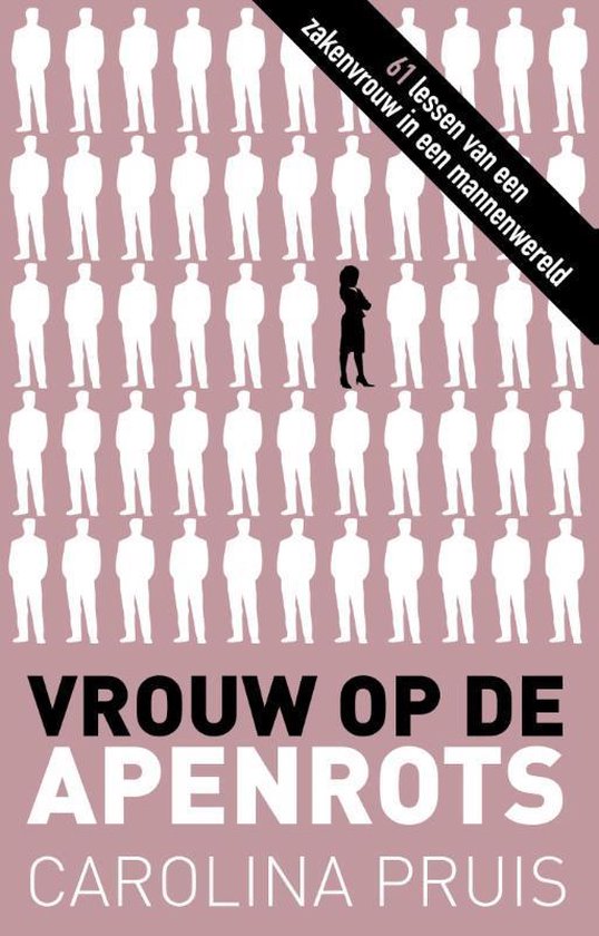 Vrouw op de apenrots