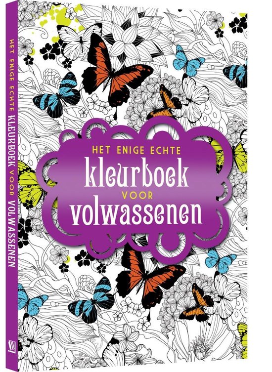 Het enige echte kleurboek voor volwassenen