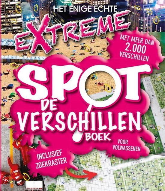 Het enige echte extreme spot de verschillen boek voor volwassenen