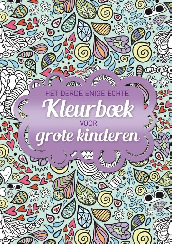 Het derde enige echte kleurboek voor grote kinderen