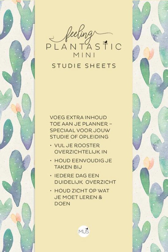 Feeling Plantastic mini Studie Sheets
