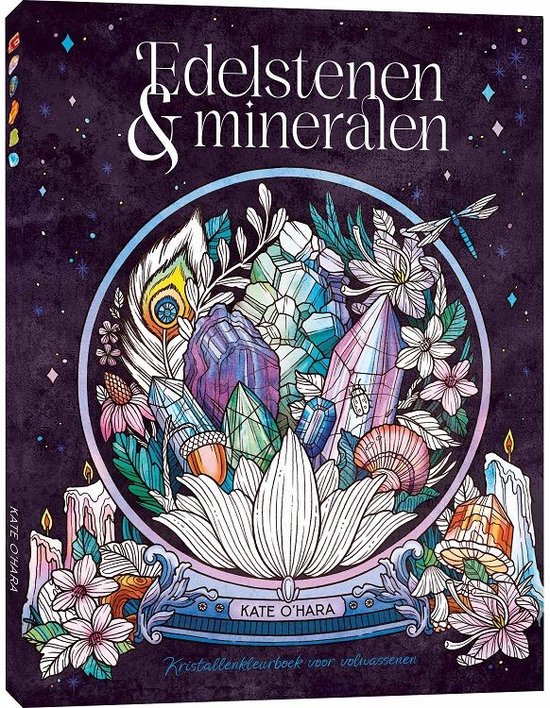 Edelstenen & mineralen kleurboek