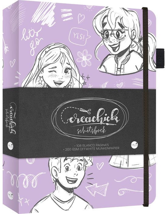 CreaChick schetsboek