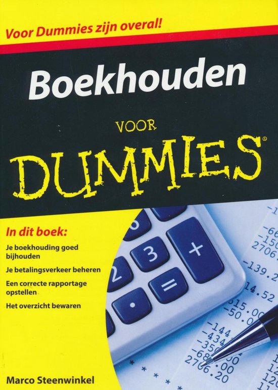 Voor Dummies  -   Boekhouden voor Dummies