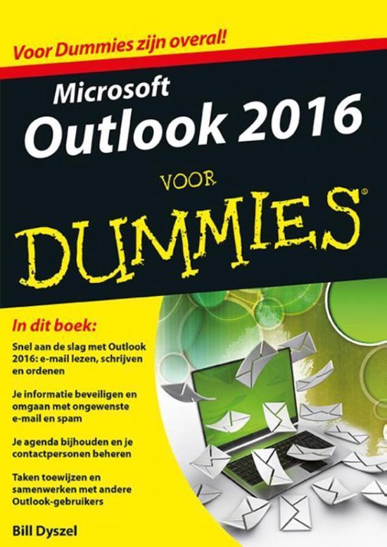 Voor Dummies  -   Microsoft Outlook 2016 voor Dummies