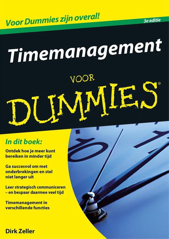 Voor Dummies - Timemanagement voor Dummies