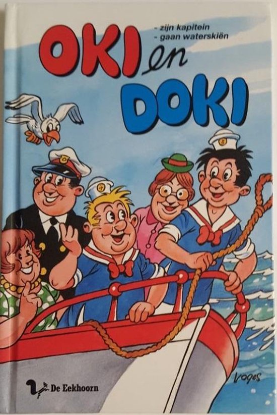 oki en doki zijn kapitein - gaan waterskiën