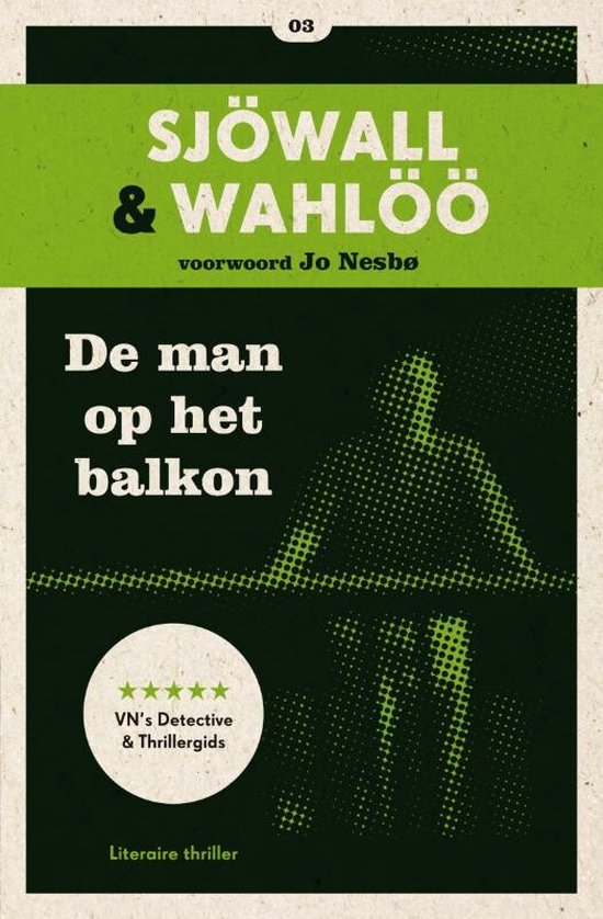 De man op het balkon