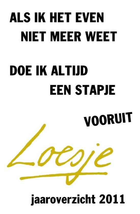 Loesje Jaaroverzicht  / 2011