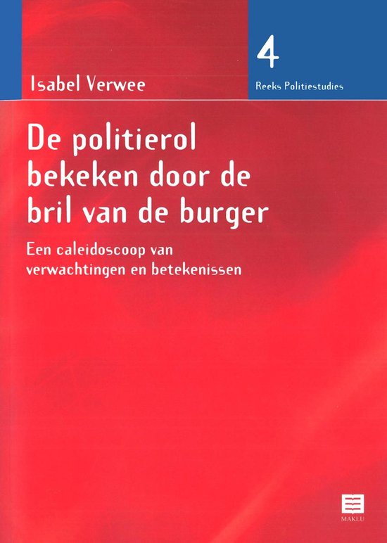 De politierol bekeken door de bril van de burger