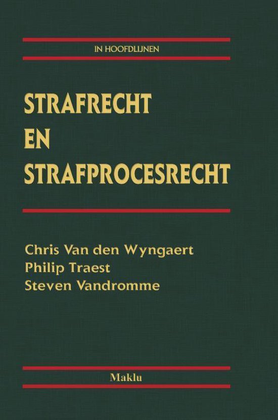 Strafrecht en strafprocesrecht