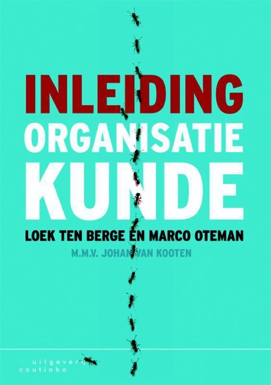 Inleiding organisatiekunde