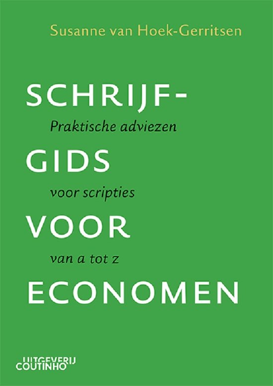 Schrijfgids voor economen