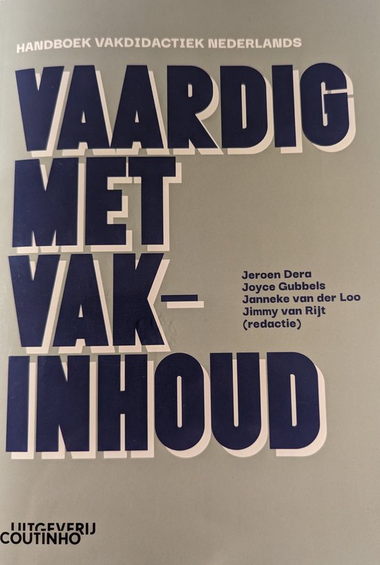 Vaardig met vakinhoud