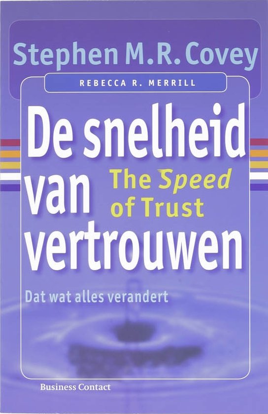 De snelheid van vertrouwen