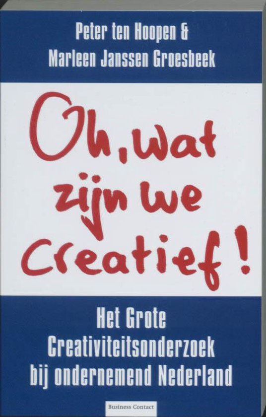 Oh wat zijn we creatief