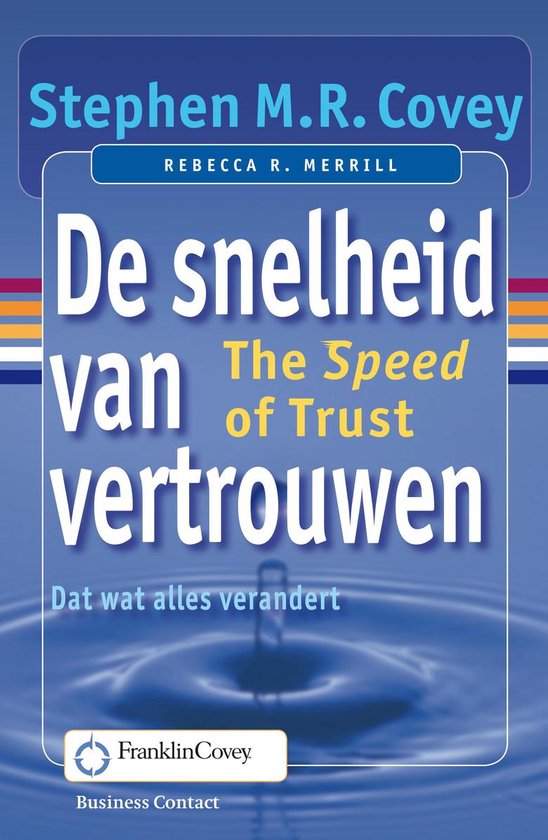 De snelheid van vertrouwen