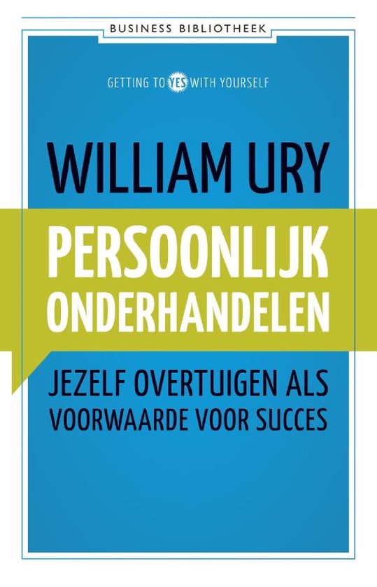 Business Bibliotheek - Persoonlijk onderhandelen