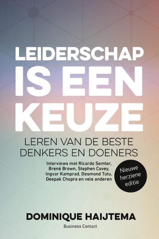 Leiderschap is een keuze