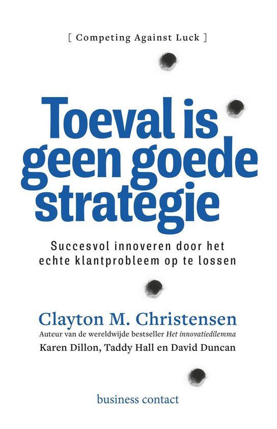 Toeval is geen goede strategie