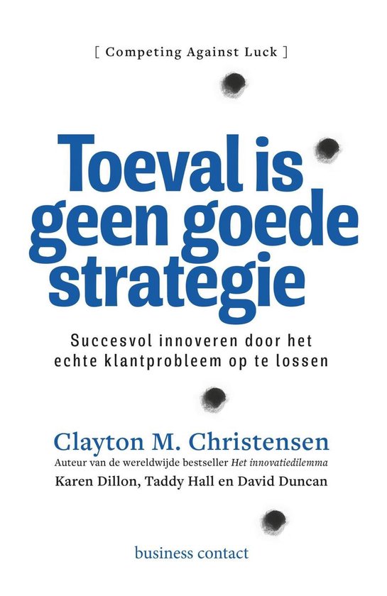 Toeval is geen goede strategie