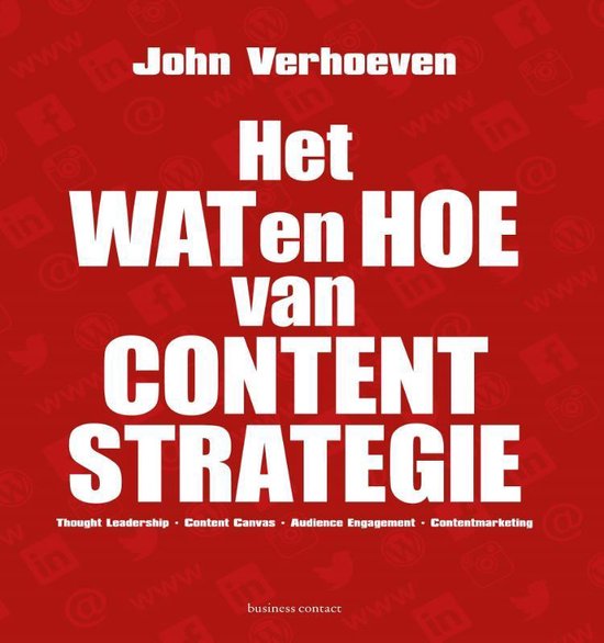 Het wat en hoe van contentstrategie