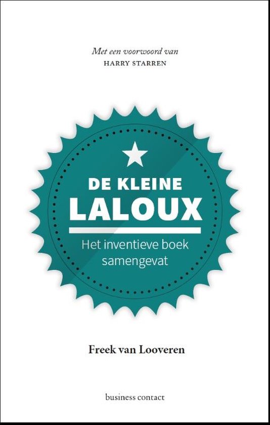 Kleine boekjes - grote inzichten - De kleine Laloux