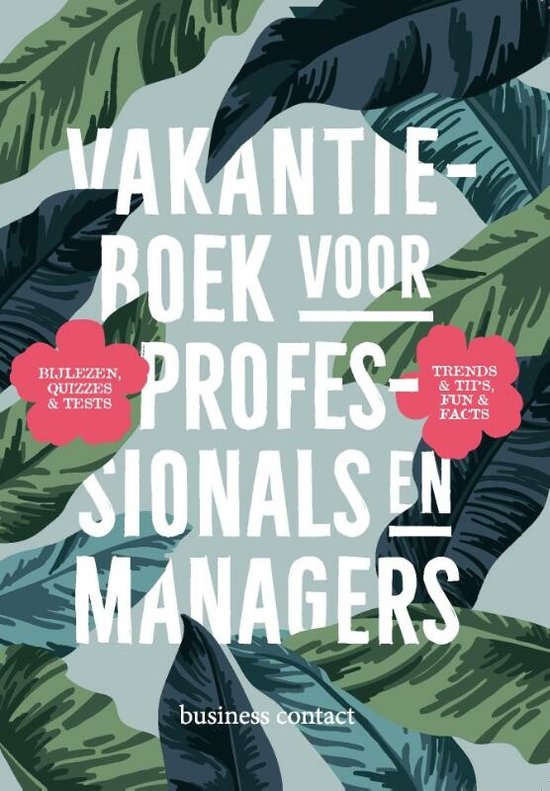 Vakantieboek voor professionals en managers