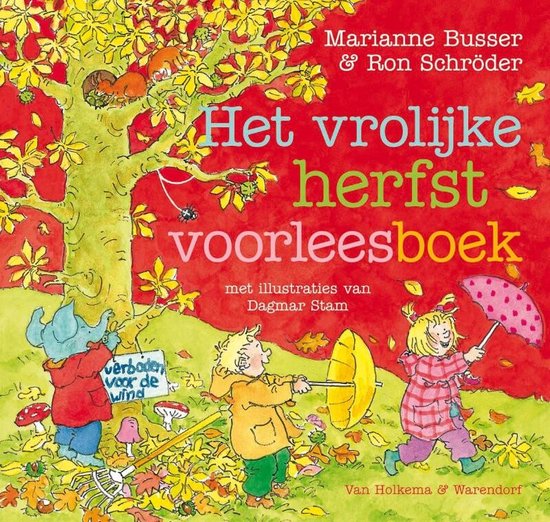 Het vrolijke herfstvoorleesboek