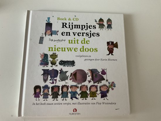 Rijmpjes en versjes uit de nieuwe doos. Boek + CD