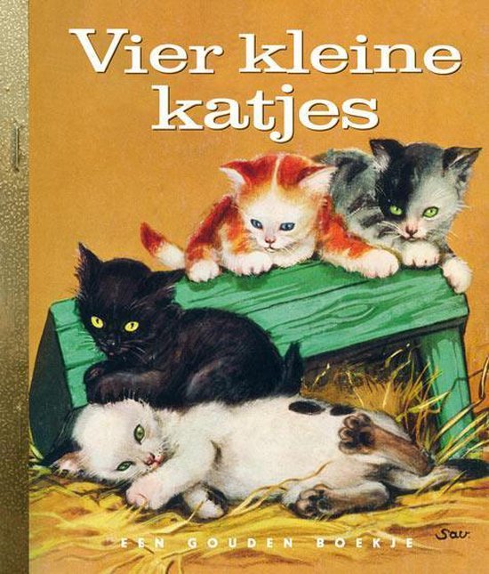 Gouden Boekjes  -   Vier kleine katjes