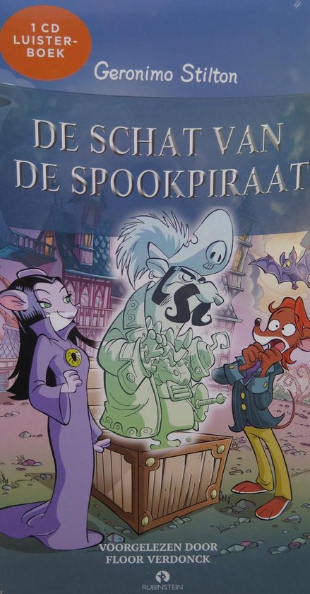 De Schat van de Spookpiraat -Geronimo Stilton - 1 cd luisterboek